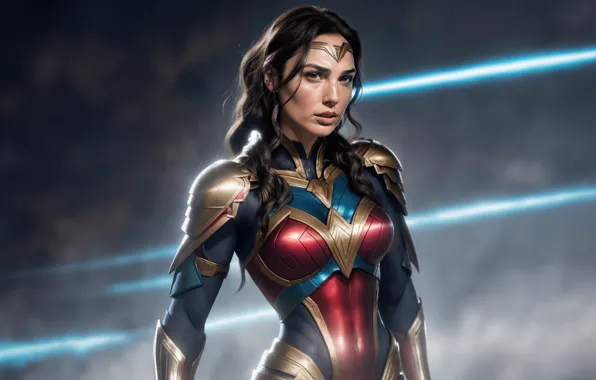 Wonder woman, splendor, mythic