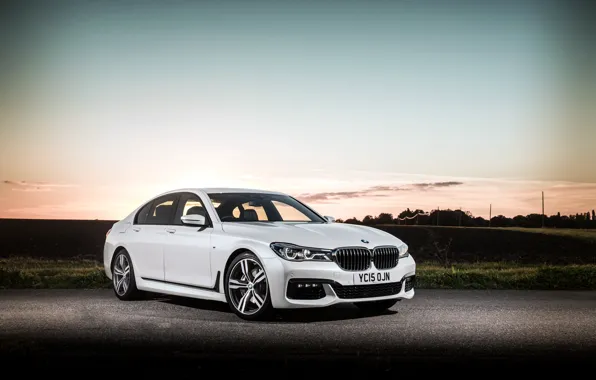 Картинка бмв, BMW, xDrive, 7-Series, 2015, G11