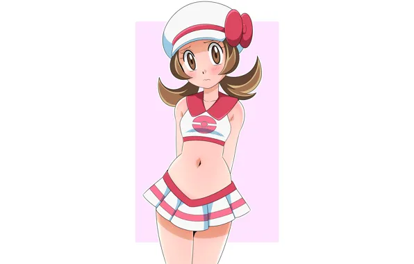 Girl, sexy, boobs, anime, beautiful, short hair, pretty, brunette