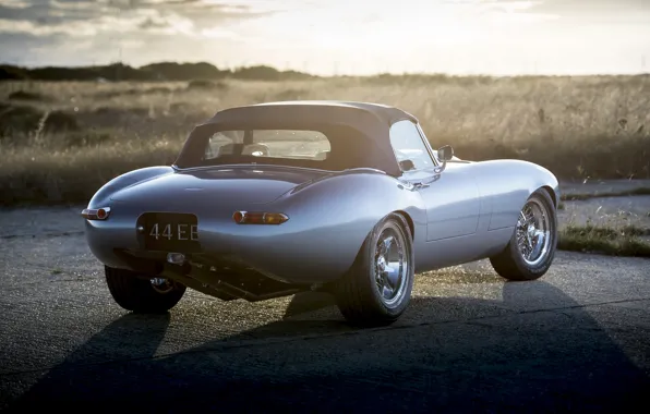 Машина, Jaguar, Eagle, sportcar, Spyder, british, Road, E-TYPE