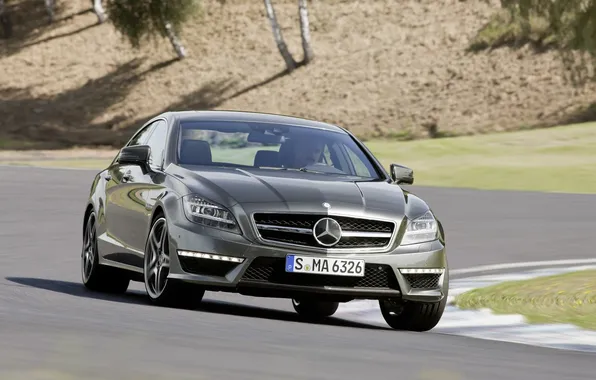 Widescreen, Mercedes, Benz, авто обои, мерседесы, CLS63 AMG