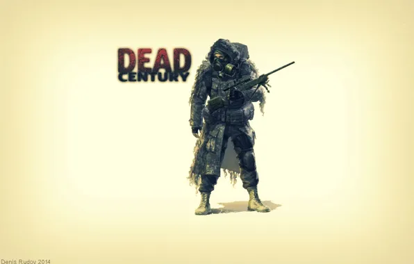 Оружие, автомат, zombie, game, dead century