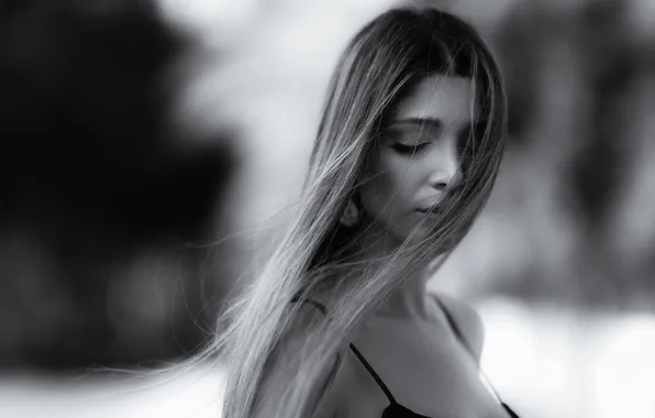 Angela, black white, khalaji shahin