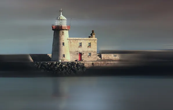 Картинка маяк, Ireland, Dublin, Howth