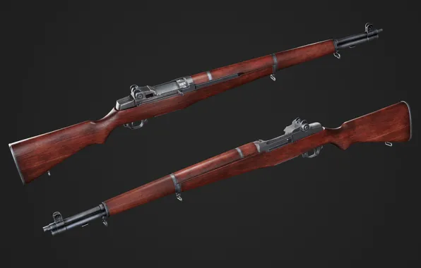 США, Вторая Мировая Война, M1 Garand, Самозарядная винтовка