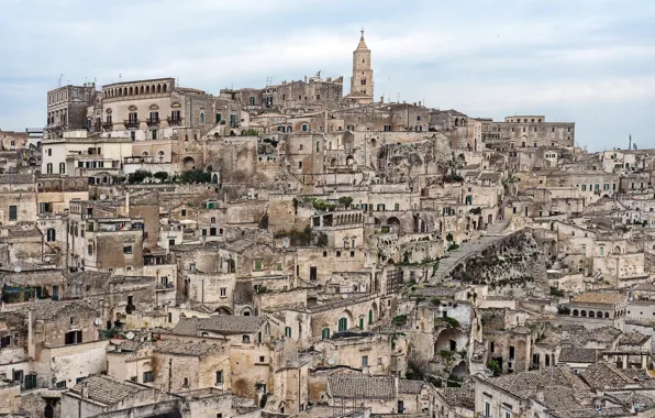 Картинка город, Italia, Matera