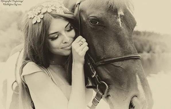Девушка, лошадь, фотограф, girl, photography, photographer, Гульнара Хабибуллина