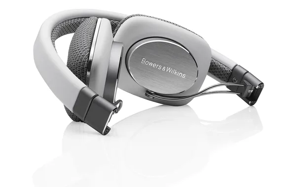 White, headphone, Bowers&amp;Wilkins