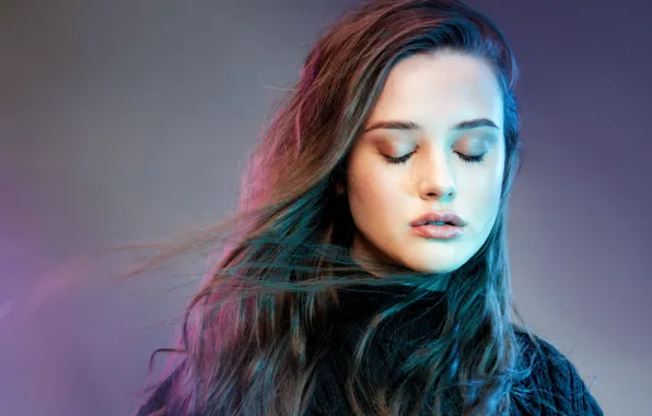 Картинка актриса, слеза, Katherine Langford