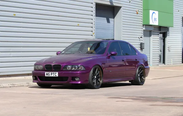 Картинка BMW, E39, Violet, M5