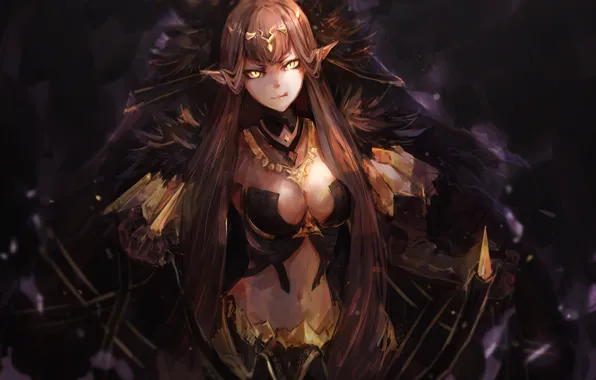 Взгляд, девушка, демон, Fate / Grand Order
