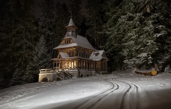 Poland, Zakopane, Jaszczurówka