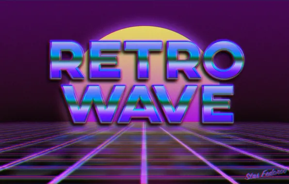 Солнце, Музыка, Неон, Фон, Synthpop, Darkwave, Synth, Retrowave