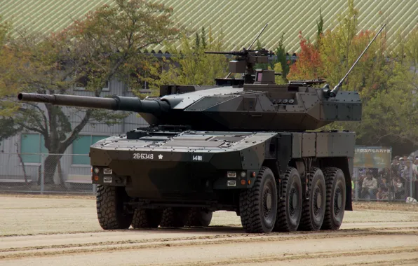 Япония, Japan, 105 мм, Mitsubishi Heavy Industries, Силы самообороны Японии, Колесная боевая машина, MVC Type …