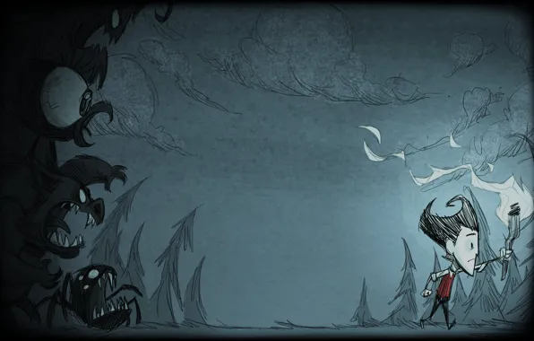 Action, adventure, Не голодай, Don’t Starve