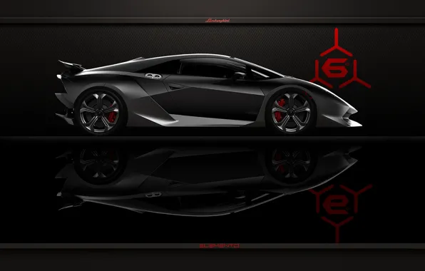 Lamborghini, supercar, six, italian, lamborghini sesto elemento car