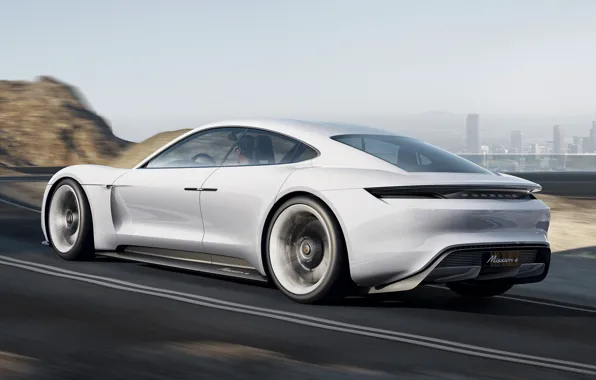 Car, Porsche, Porsche Mission E, Porsche Mission, comcept