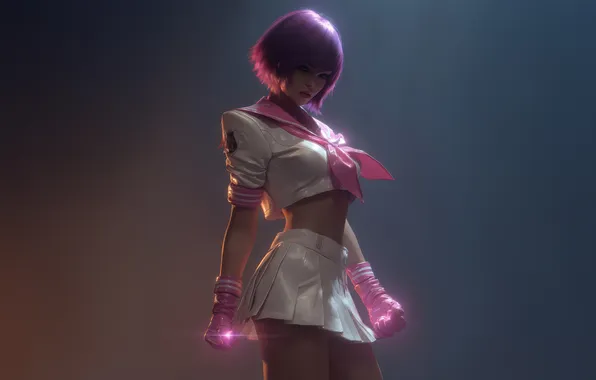 Картинка king of fighters, athena, asamiya