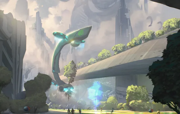 Люди, сооружения, Future city