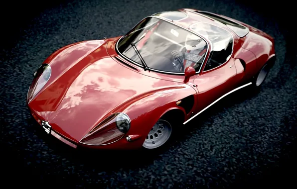 Машина, alfa romeo, альфа ромео