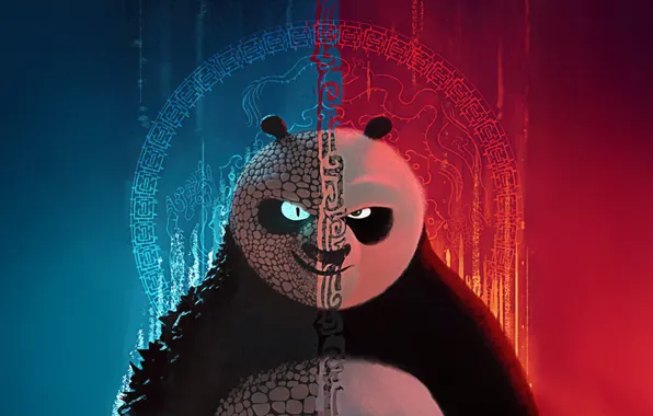 Мультфильм, постер, Kung Fu Panda, Кунг-фу Панда