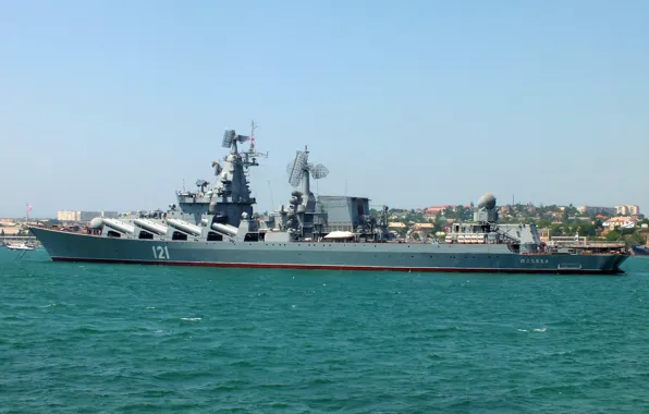 Москва, крейсер, проект 1164