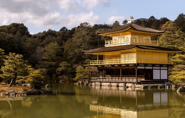 Картинка Japan, Kyoto, The Golden Pavilion