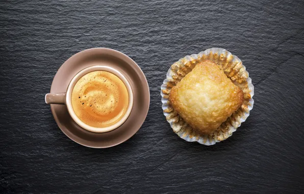 Кофе, чашка, выпечка, сладкое, sweet, кекс, coffee, baking