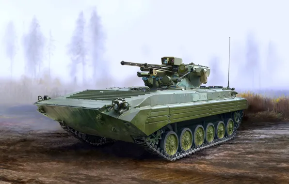 БМП-1, Бронетехника, Украинская, ''Шквал'', БМП-1У, Модернизированный БМП-1, Боевая Машина Пехоты