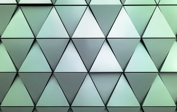 Abstract, wall, design, texture, треугольник, background, steel, triangle