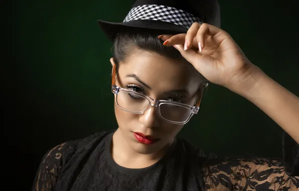 Взгляд, девушка, стиль