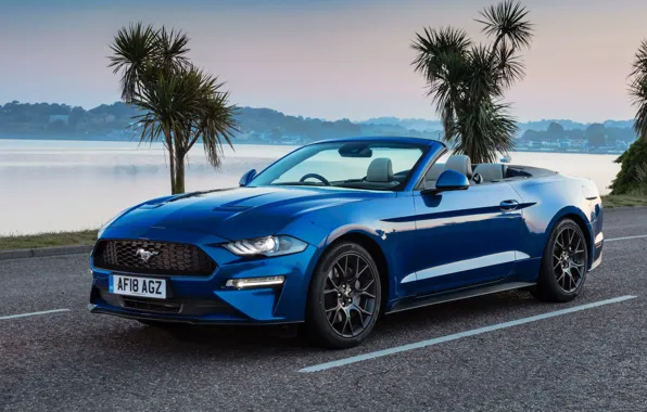 Картинка Mustang, Ford, 2018, Convertible, Ecoboost