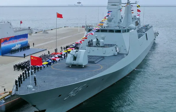 Китай, фрегат, 2025, ввод в строй, Type 054B, Luohe