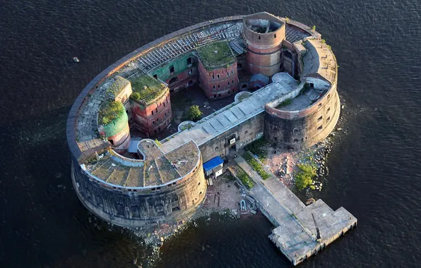 АРХИТЕКТУРА, ЗДАНИЕ, ОСТРОВ, РОССИЯ, ИМПЕРАТОР АЛЕКСАНДР 1, ФОРТ