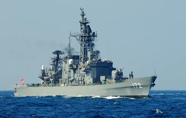 Япония, эскадренный, миноносец, shimakaze