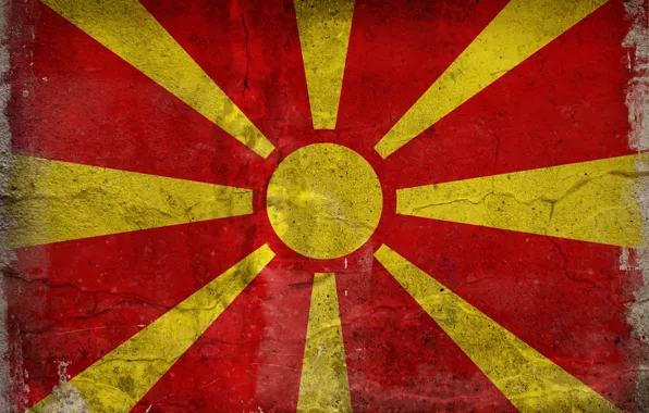 Цвета, флаг, македония