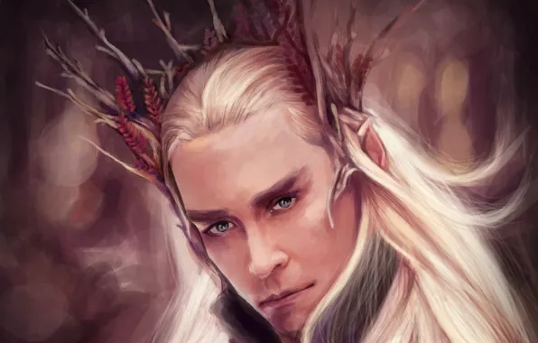 Эльф, король, Hobbit, Трандуил, Хоббит: Битва пяти воинств