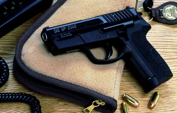 Патроны, Pro, SIG-Sauer, SP 2340, полуавтоматический пистолет