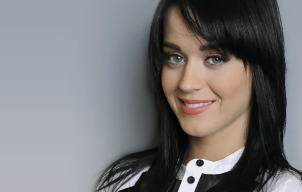 Katy Perry, Brunette, Smile, Celebrity