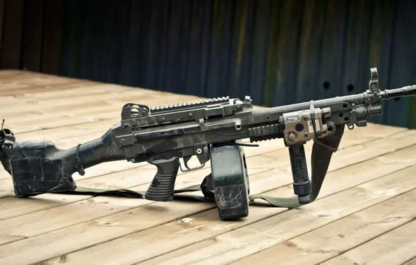 Стол, камуфляж, пулемёт, ручной, Mk.46