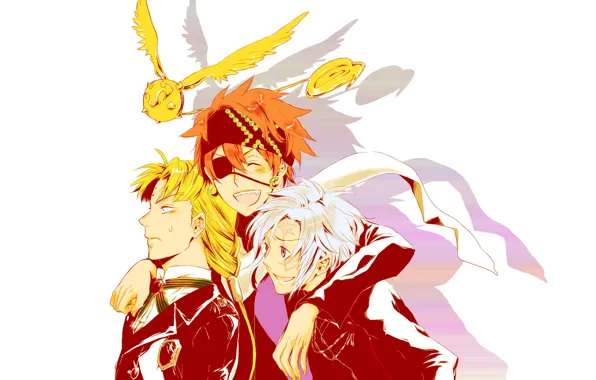 Аниме, арт, персонажи, D.Gray-man