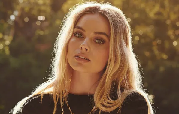 Картинка взгляд, девушка, лицо, фото, губы, Margot Robbie