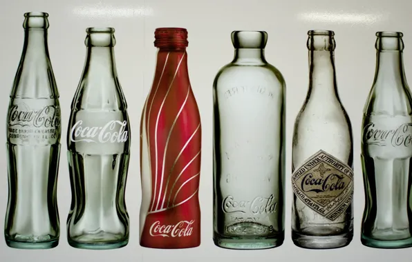 Coca-Cola. бутылки