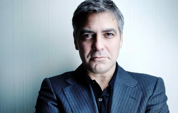 Картинка взгляд, актер, ухмылка, режиссер, George Clooney
