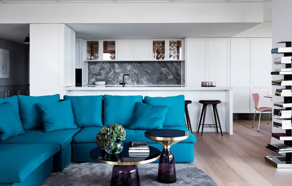 Дизайн, стиль, интерьер, Австралия, кухня, Melbourne, гостиная, Australia
