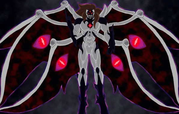 Dark, skull, game, Bleach, monster, evolution, anime, wings
