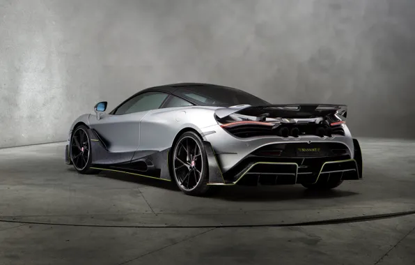 McLaren, вид сзади, 2018, Mansory, First Edition, 720S