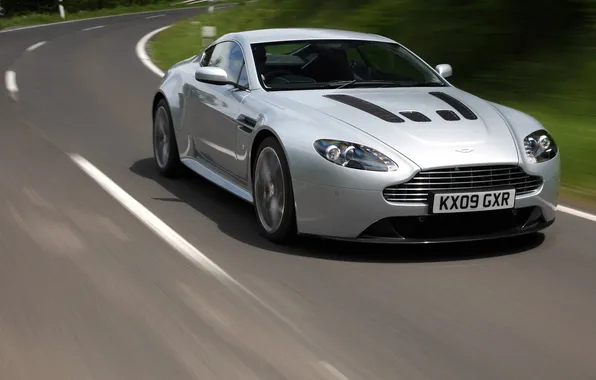 Дорога, car, Aston Martin, Vantage, wallpaper, V12