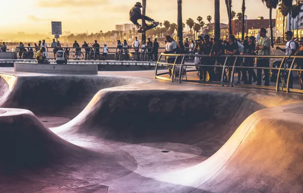 Sport, USA, United States, Los Angeles, California, people, Venice Beach, America