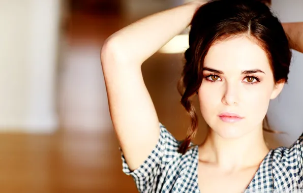 Девушка, обои, актриса, брюнетка, girl, фотосессия, Zoey Deutch, Хои Дойч